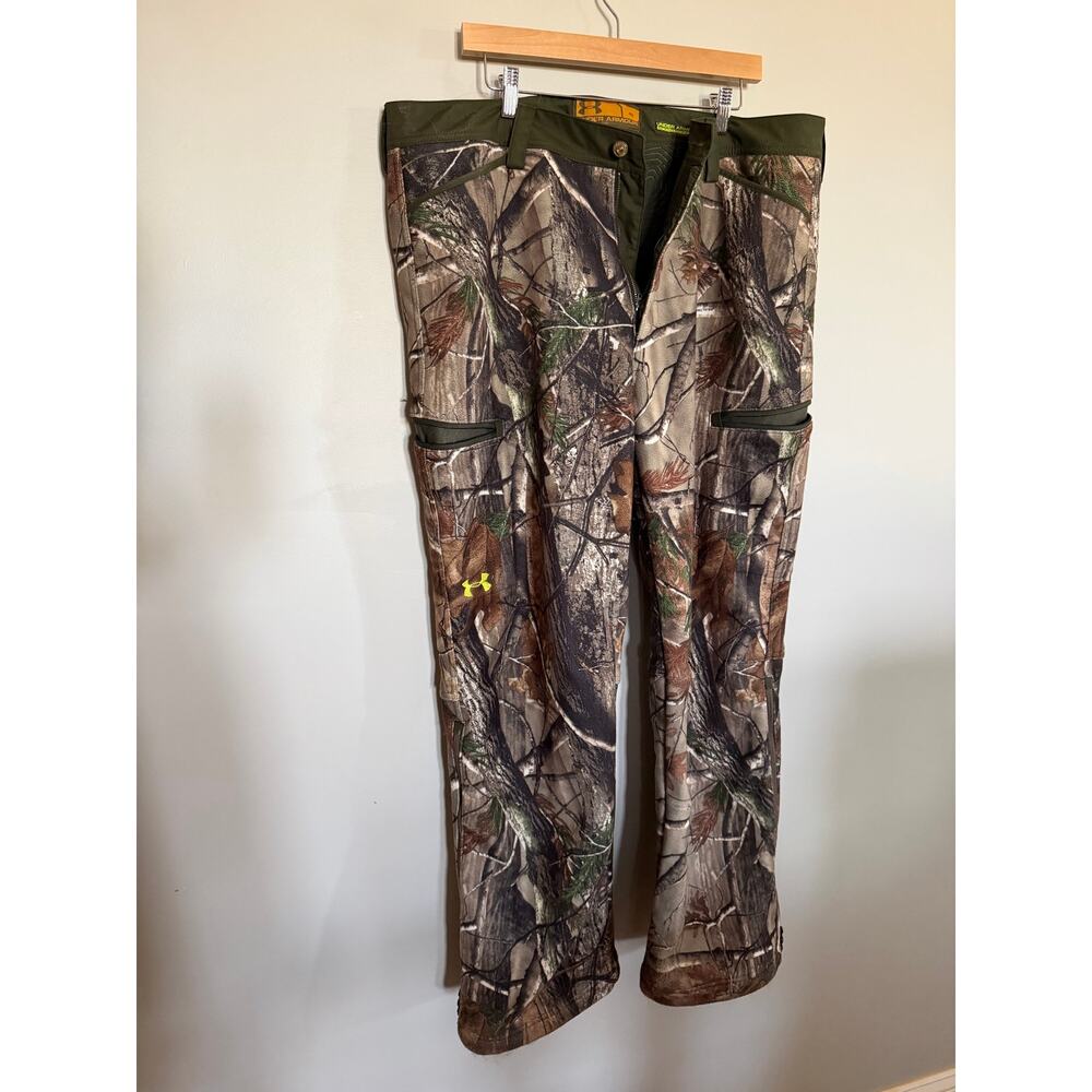 Under Armour Scent Control Camo Hunting Pants Men's 40x32 Realtree